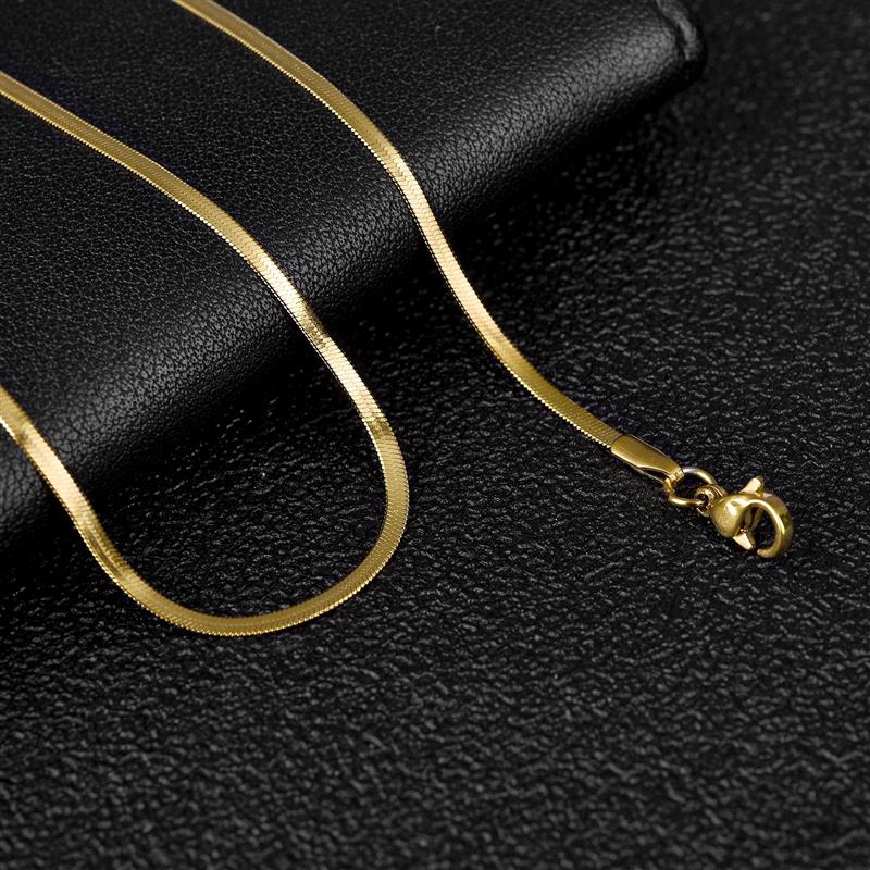 Snake Chain In Yellow Gold